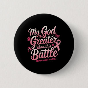 Gud Faith Bröstcancer medvetenhet Breast Cancer Aw Knapp