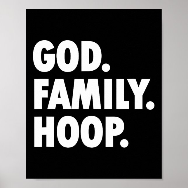 Gud Familj Ring - Nyhetstecken  Poster (Framsidan)