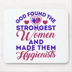 Gud fann starkast kvinnor Dental Hygienist RDH Musmatta