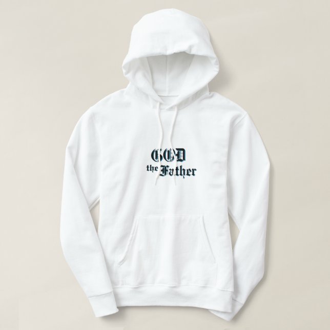 Gud Far rättfärdigade Hoodie (Design framsida)