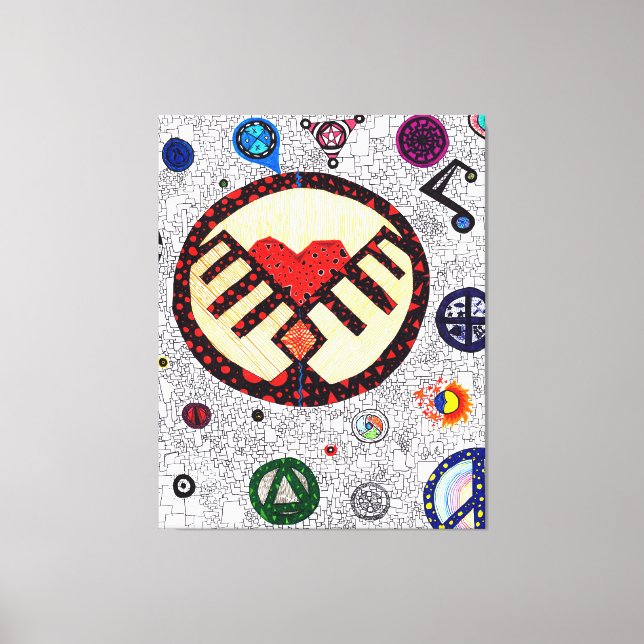 Gud finns i Detaljer #2 Canvastryck (Framsida)