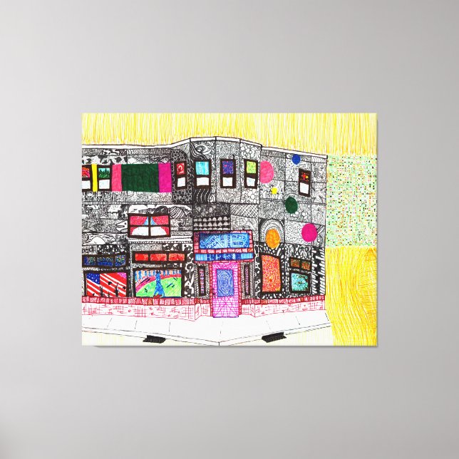 Gud finns i Detaljer #7 Canvastryck (Framsida)