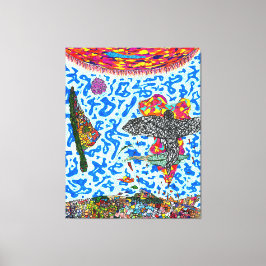 Gud finns i Detaljer #9 Canvastryck