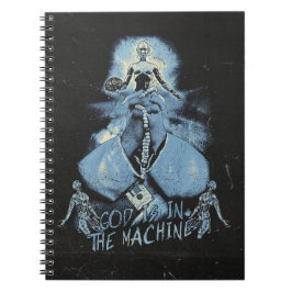 Gud finns i Maskin - Techno-Dystopian Design Anteckningsbok