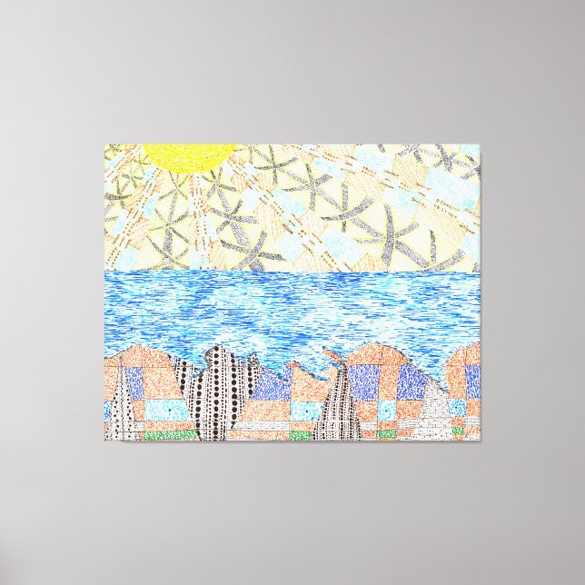 Gud finns med i Detaljer nr 4 Canvastryck (Framsida)