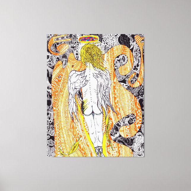 Gud finns med i Detaljer nr 6 Canvastryck (Framsida)