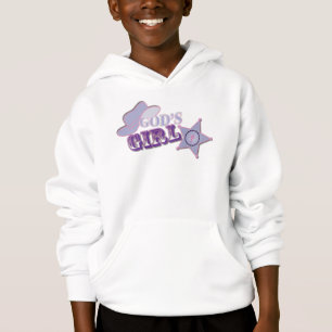 Gud flickahoodie tee shirt