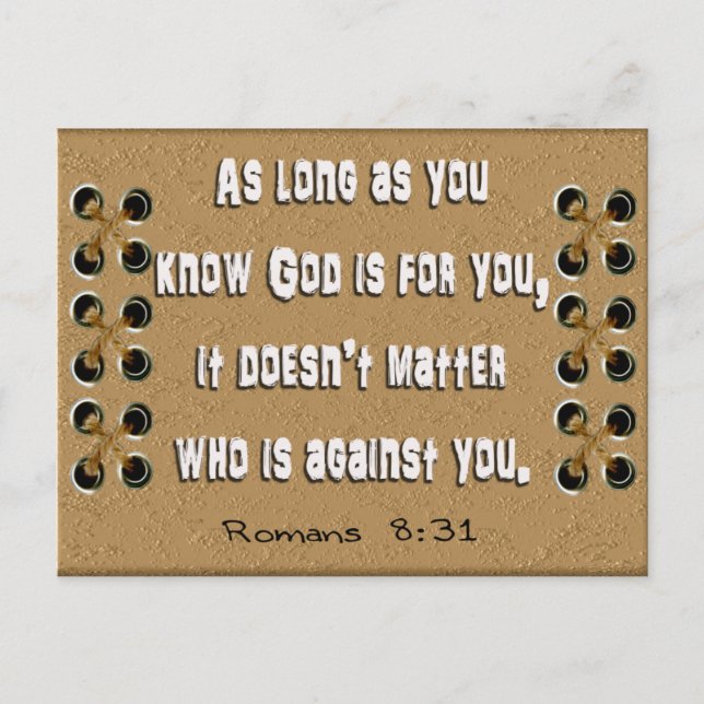 Gud för dig vykort (Framsida)