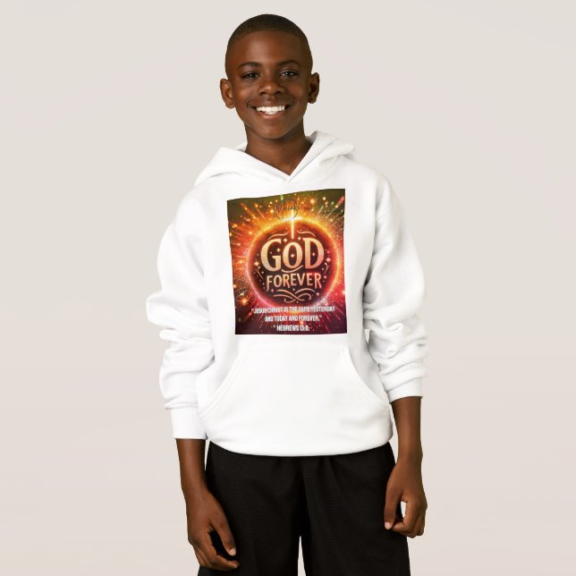 "Gud för evighet: Grace Moments" T Shirt (Hel framsida)
