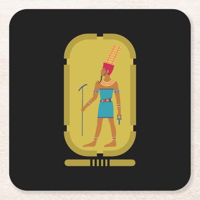 Gud för Luft Pappra Underlägg Papper Kvadrat (Framsidan)