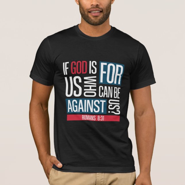 Gud för oss t shirt (Framsida)