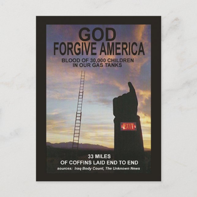 Gud Forge America Vykort (Framsida)