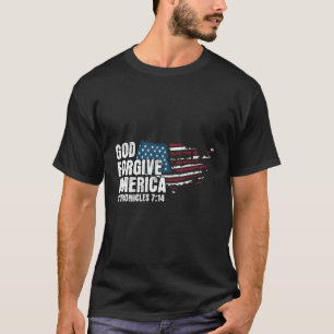 Gud Forge Amerika Patriotic Biblical Repentance T Shirt