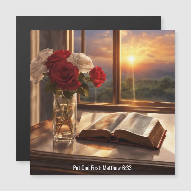 Gud först - Poster (Fram/baksida)