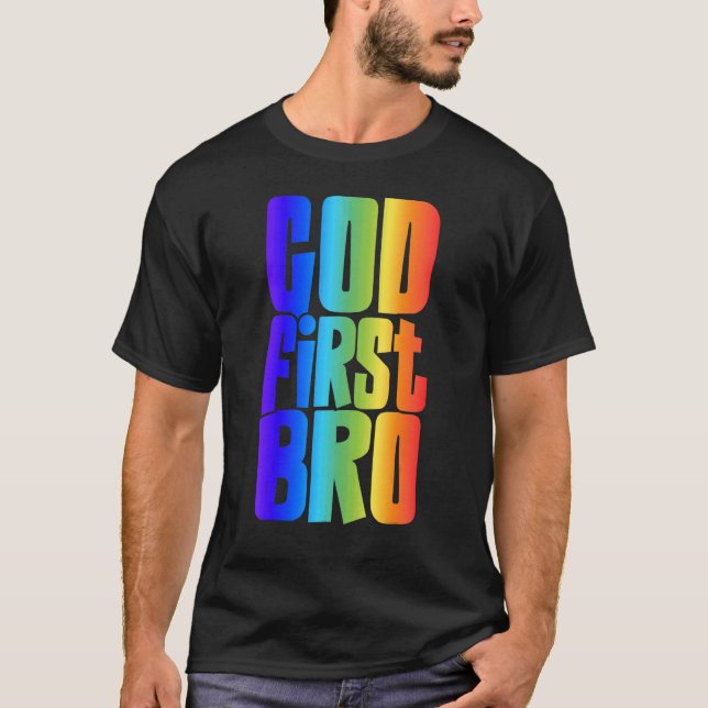 Gud förste Bro Proverbs 36. T Shirt (Framsida)