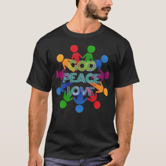 GUD FRED KÄRLEK T SHIRT
