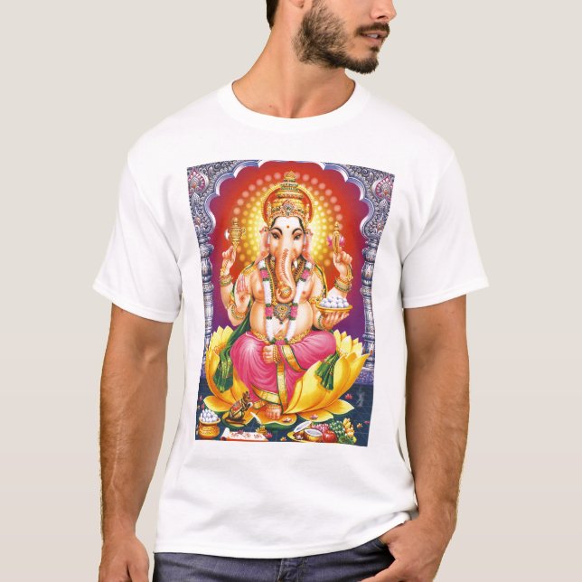 Gud Ganesha T-shirt (Framsida)