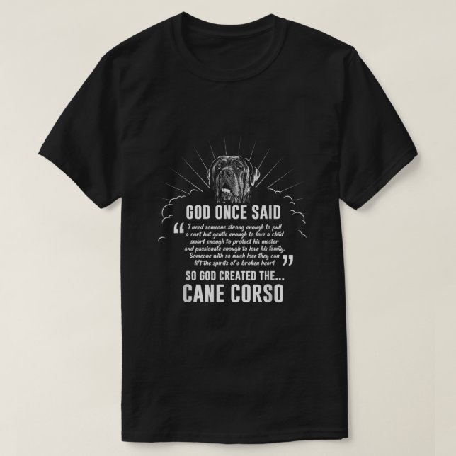 Gud Gång Said Käpp Corso T Shirt (Design framsida)