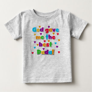Gud gav mig bästa Dada Baby-dräkten. Tee