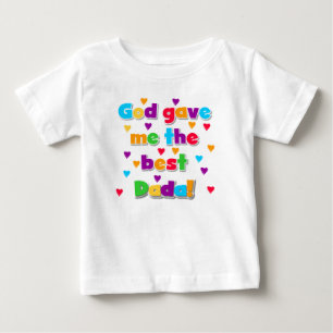 Gud gav mig bästa Dada Baby Romper Tröja