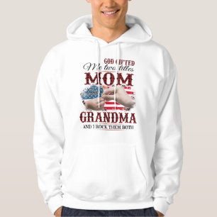 Gud gav mig två titlar på mamma och Shirt Hoodie