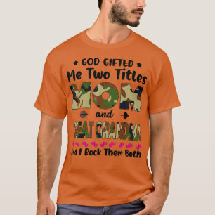Gud gav mig två titlar på Mamma och Underbar farma T Shirt