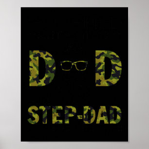 Gud Gav Mig Två Titlar Pappa Och Pappa Fars Dag  Poster
