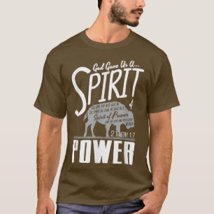 Gud gav oss en Religiösa med kraft-andan Buffalo T Shirt