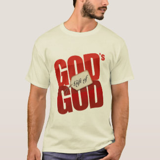 Gud gåva av guden tee