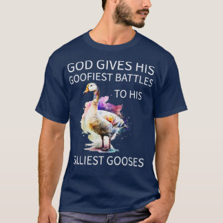 Gud Ge hans gode slag slår till hans minsta goo T Shirt