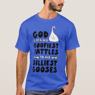 Gud Ge hans gode slag slår till hans minsta goo T Shirt