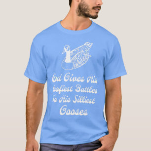 Gud Ge hans gode slag slår till hans minsta goo T Shirt
