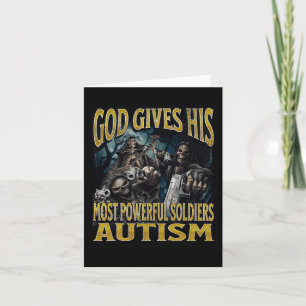 Gud Ge, hans mäktigaste Autism-fantastiska hårda s Kort
