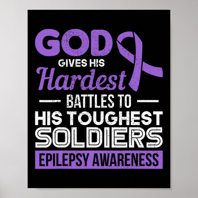 Gud Ge hans svåraste slag mot hans hårdaste Epil Poster (Framsidan)