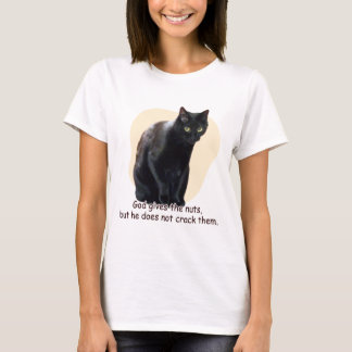 Gud ge nöt, men han sprider dem inte. t shirt
