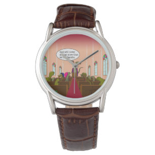 Gud Ge oss aldrig mer än vi kan hantera Armbandsur