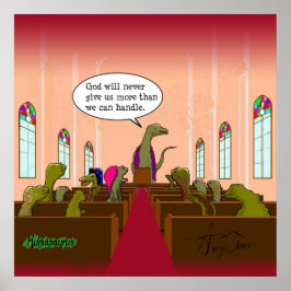 Gud Ge oss aldrig mer än vi kan hantera Poster