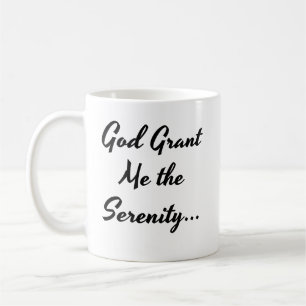 "Gud giv mig sinnesro"-bön Kaffemugg