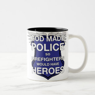 Gud gjord poliskaffemugg Två-Tonad mugg