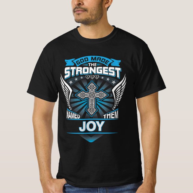 Gud gjorde det starkaste och kallade dem Joy T Shirt (Framsida)