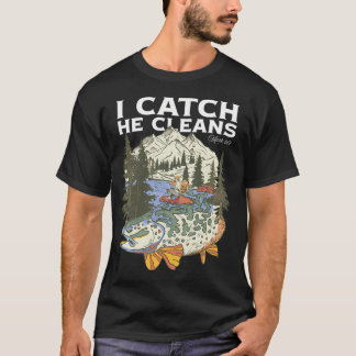 Gud Gjorde Mig Till En Fiskare Av Män T Shirt