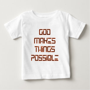 Gud gör Sak möjligt T Shirt