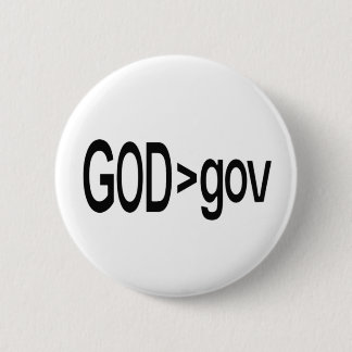 Gud > gov Lapel Pin Knapp