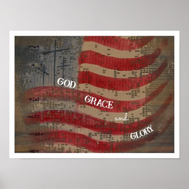 Gud, Grace och Glory Poster (Framsidan)