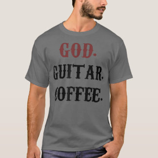 Gud Guitar Coffee T Shirt