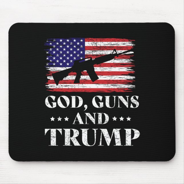 Gud Guns och Trump Musmatta (Framsidan)