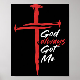 Gud Har Alltid Min Religion Citat Kristna Poster