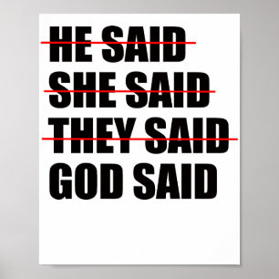 Gud har det sista Ord Poster