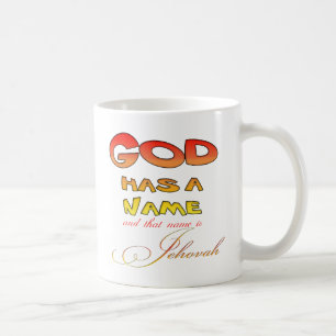 Gud har en Namn Jehovah Kaffemugg