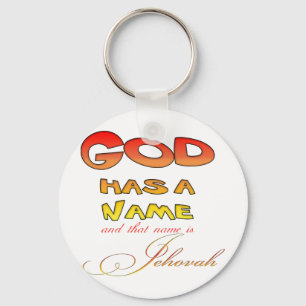Gud har en Namn Jehovah Nyckelring